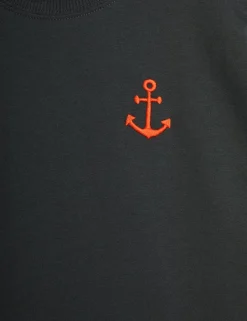 Anchor Embroidered Dress