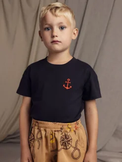 Anchor Embroidered T-Shirt