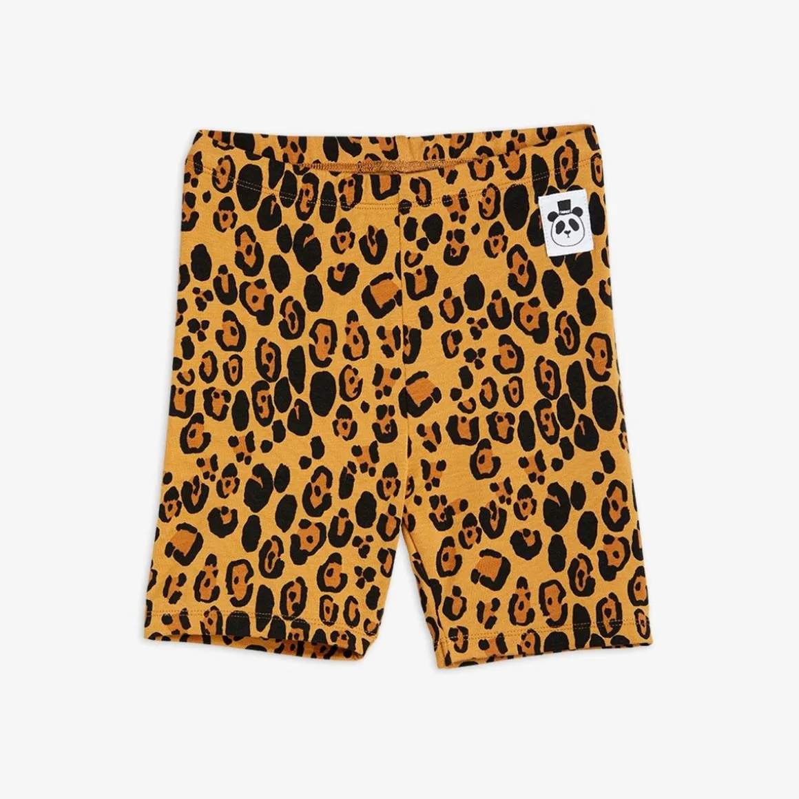 Basic leopard bike shorts