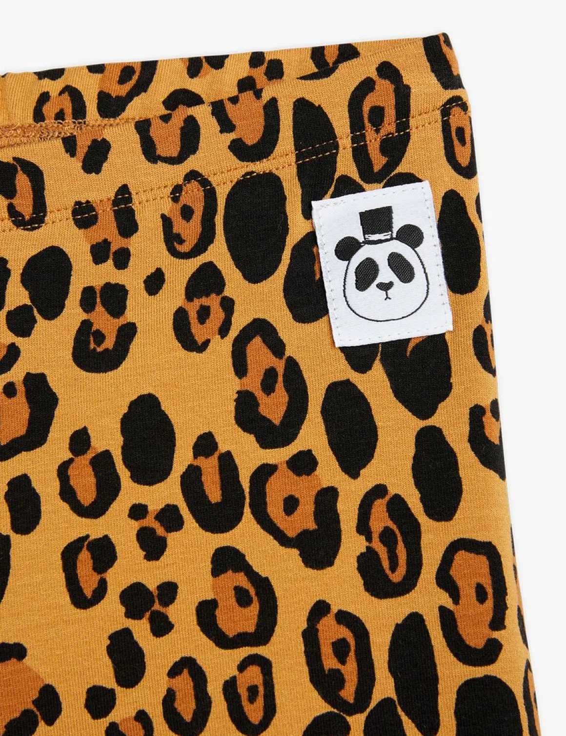 Basic leopard bike shorts