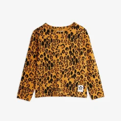 Basic Leopard Long Sleeve T-shirt