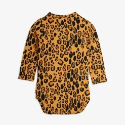 Basic Leopard Long Sleeve Body