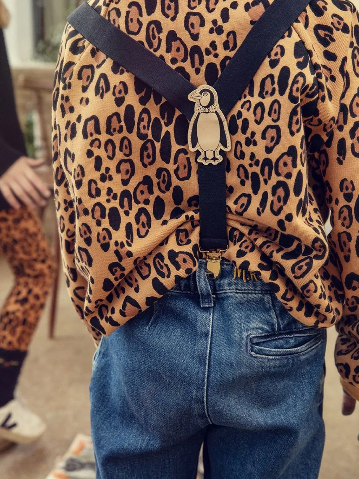 Basic Leopard Sweatshirt