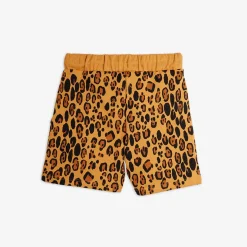Basic leopard sweatshorts