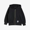 Basic Zip Hoodie Black