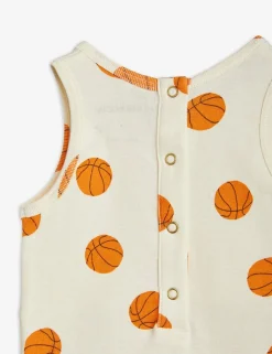 Basketball Baby Playsuit