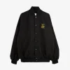 Besesaka Adult Satin Baseball Jacket