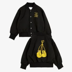 Besesaka Satin Baseball Jacket