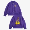 Besesaka Satin Baseball Jacket