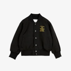 Besesaka Satin Baseball Jacket