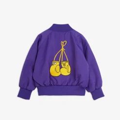 Besesaka Satin Baseball Jacket