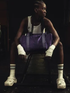 Besesaka Satin Gym Bag
