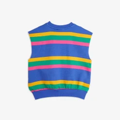 Blue Stripe Sweat Tank
