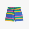 Blue Stripe Sweatshorts