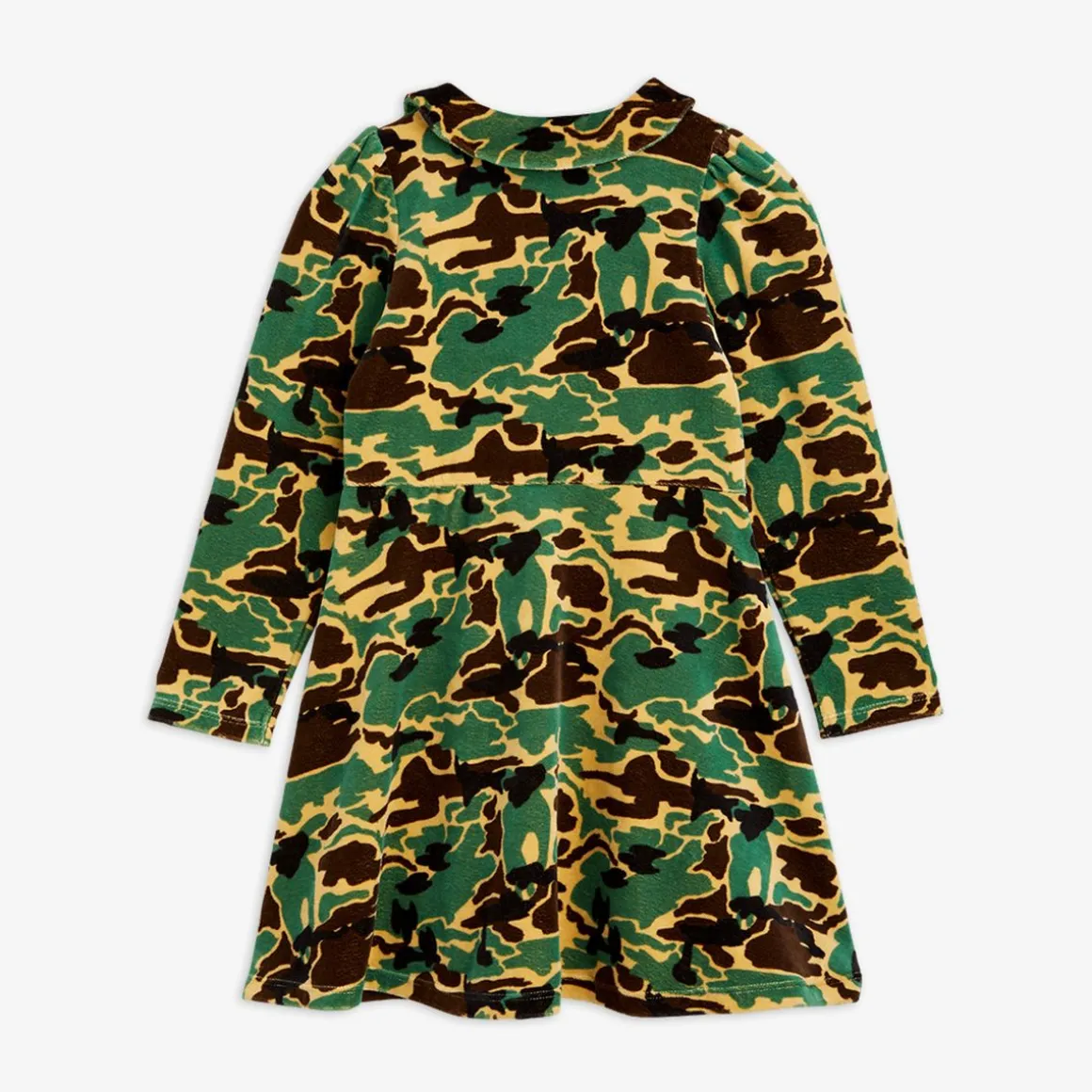 Camo Velour Dress
