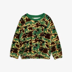 Camo Velour Sweatshirt