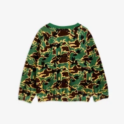 Camo Velour Sweatshirt