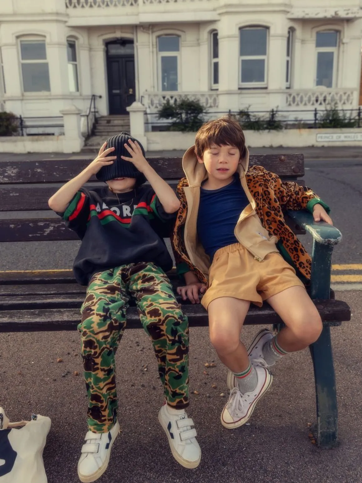 Camo Velour Trousers