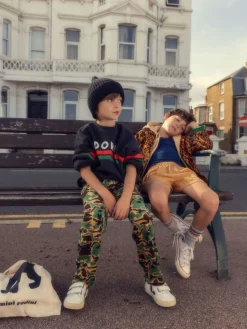 Camo Velour Trousers