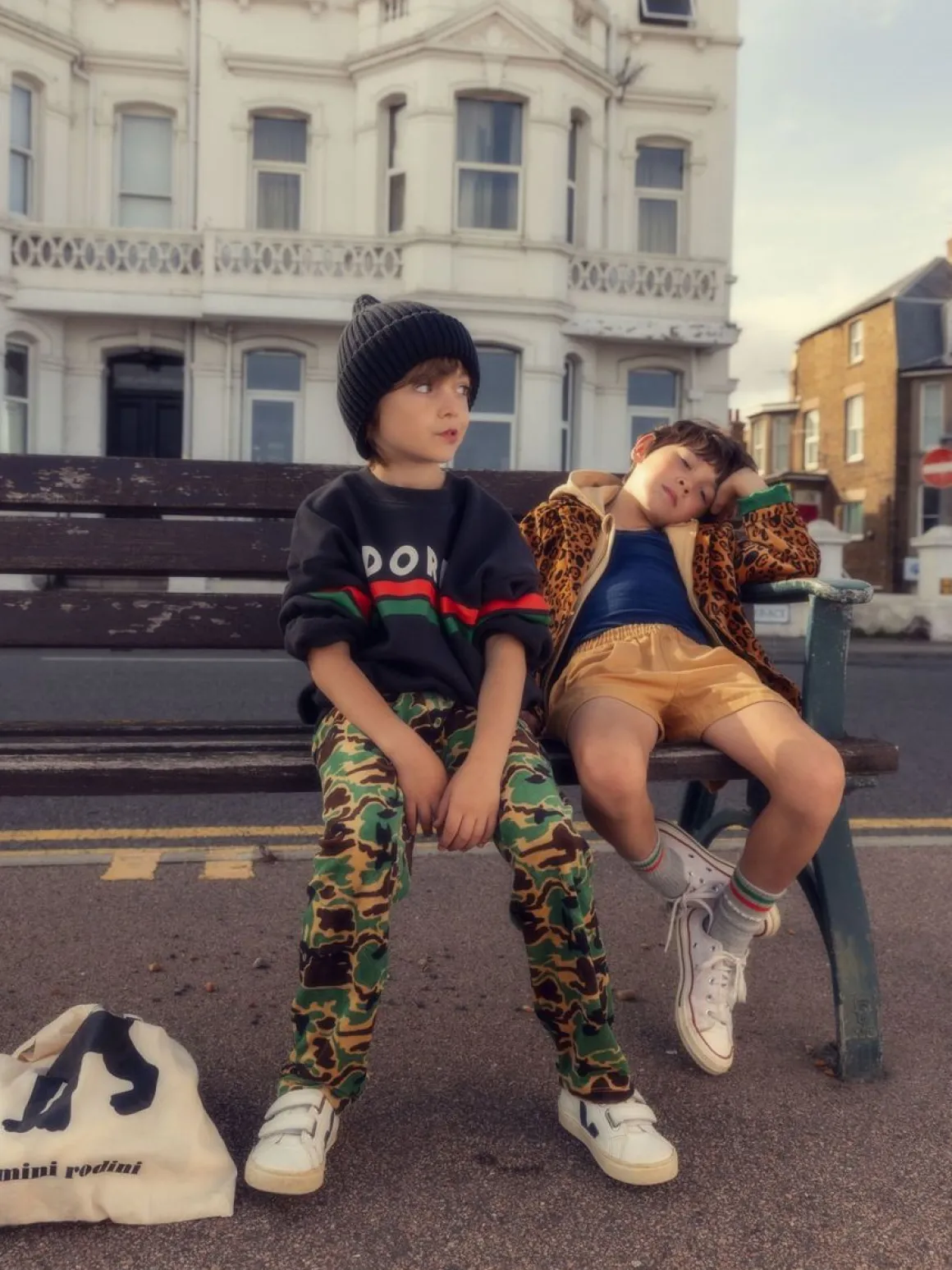 Camo Velour Trousers