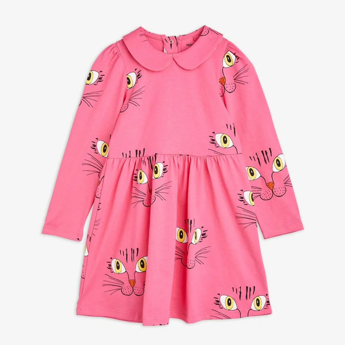 Cat Face Long Sleeve Dress