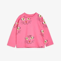 Cat Face Long Sleeve T-Shirt
