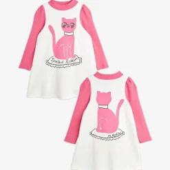 Cat Long Sleeve Dress