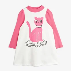Cat Long Sleeve Dress