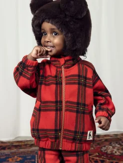 Check Fleece Jacket