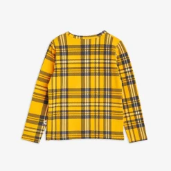 Check Long Sleeve T-shirt Yellow