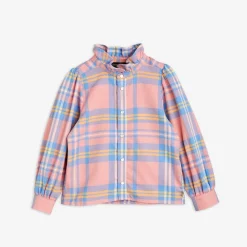 Check Woven Flannel Blouse