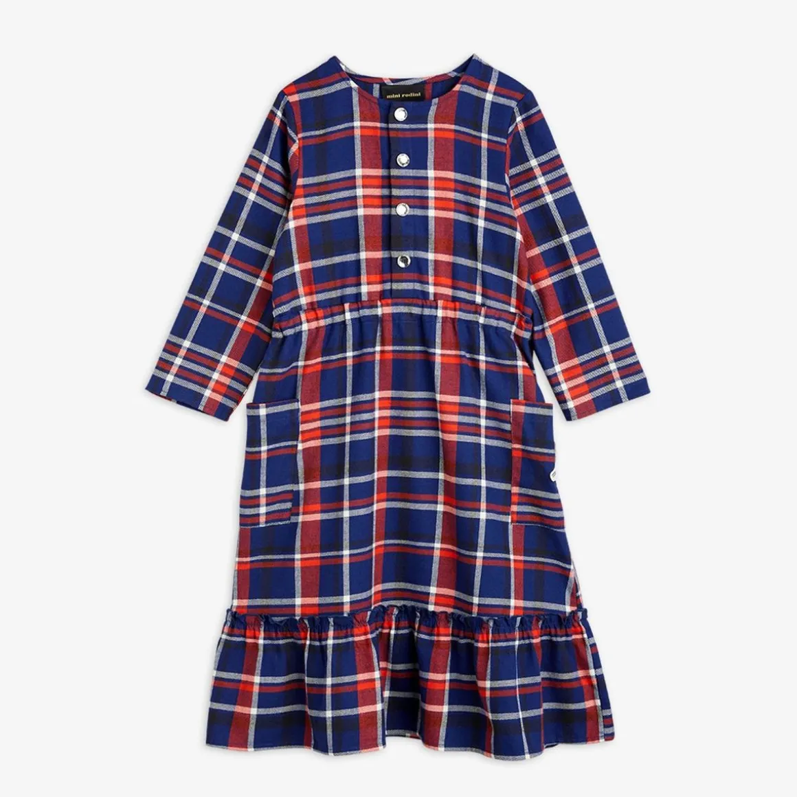 Check Woven Flannel Dress