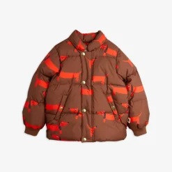 Dog hooded puffer jacket