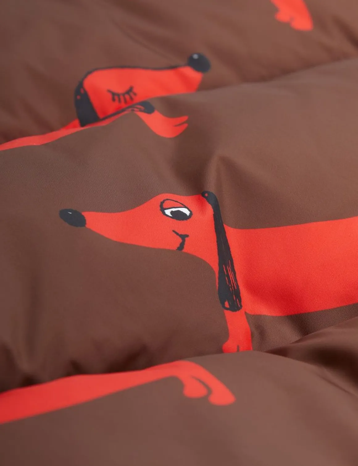 Dog hooded puffer jacket