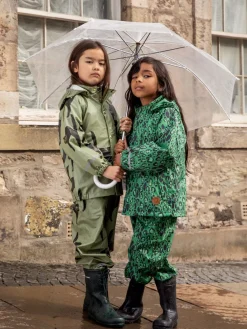 Edelweiss Rain Trousers Green