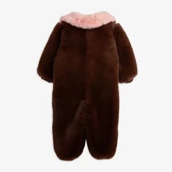 Faux Fur Baby Overall