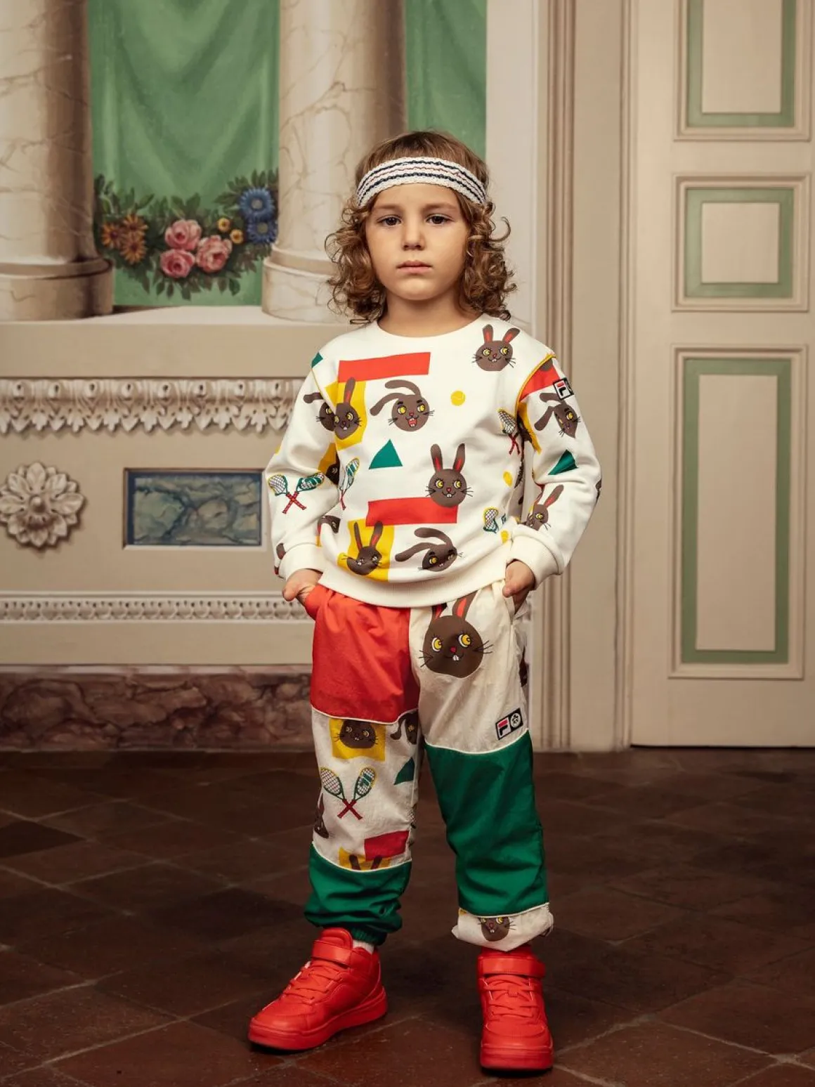 FILA x M.Rodini Rabbits Track Pants