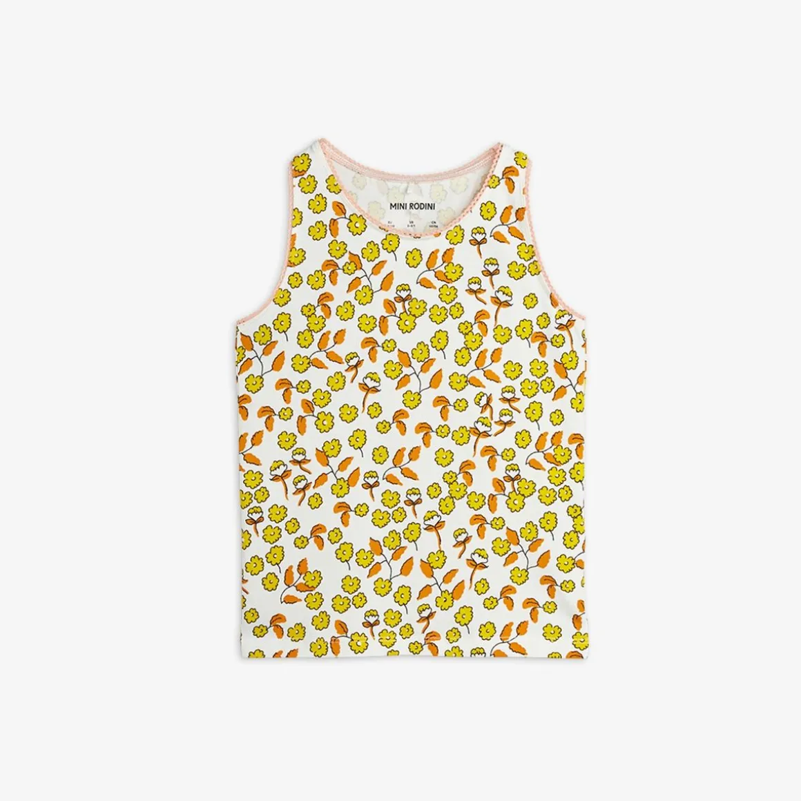 Flowers Lace Tank