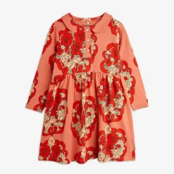 Flowers Long Sleeve Dress
