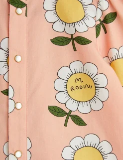 Flowers Woven Blouse