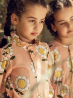 Flowers Woven Blouse
