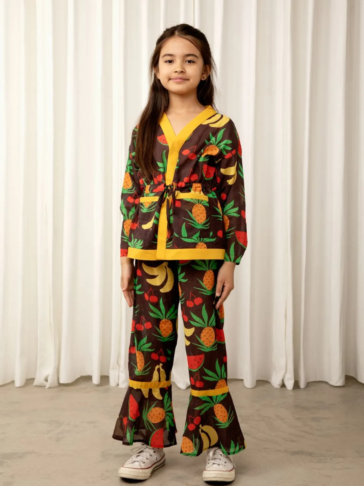 Fruits Woven Tunic