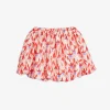 Fuchsia Woven Balloon Skirt