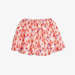 Fuchsia Woven Balloon Skirt