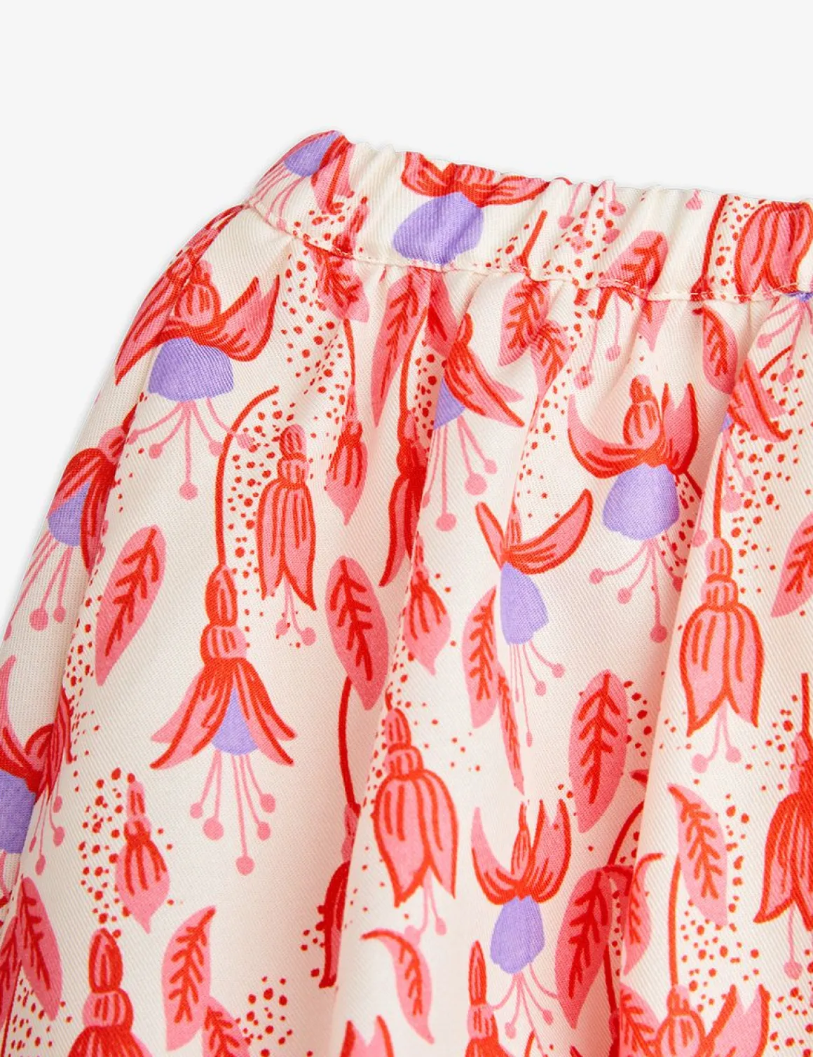 Fuchsia Woven Balloon Skirt
