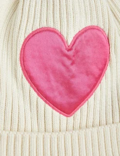 Hearts Knit Beanie