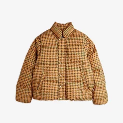 Houndstooth Adult Puffer Jacket