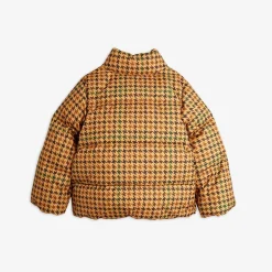 Houndstooth Puffer Jacket