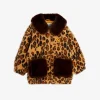 Leopard Faux Fur Jacket