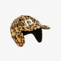 Leopard Fleece Cap